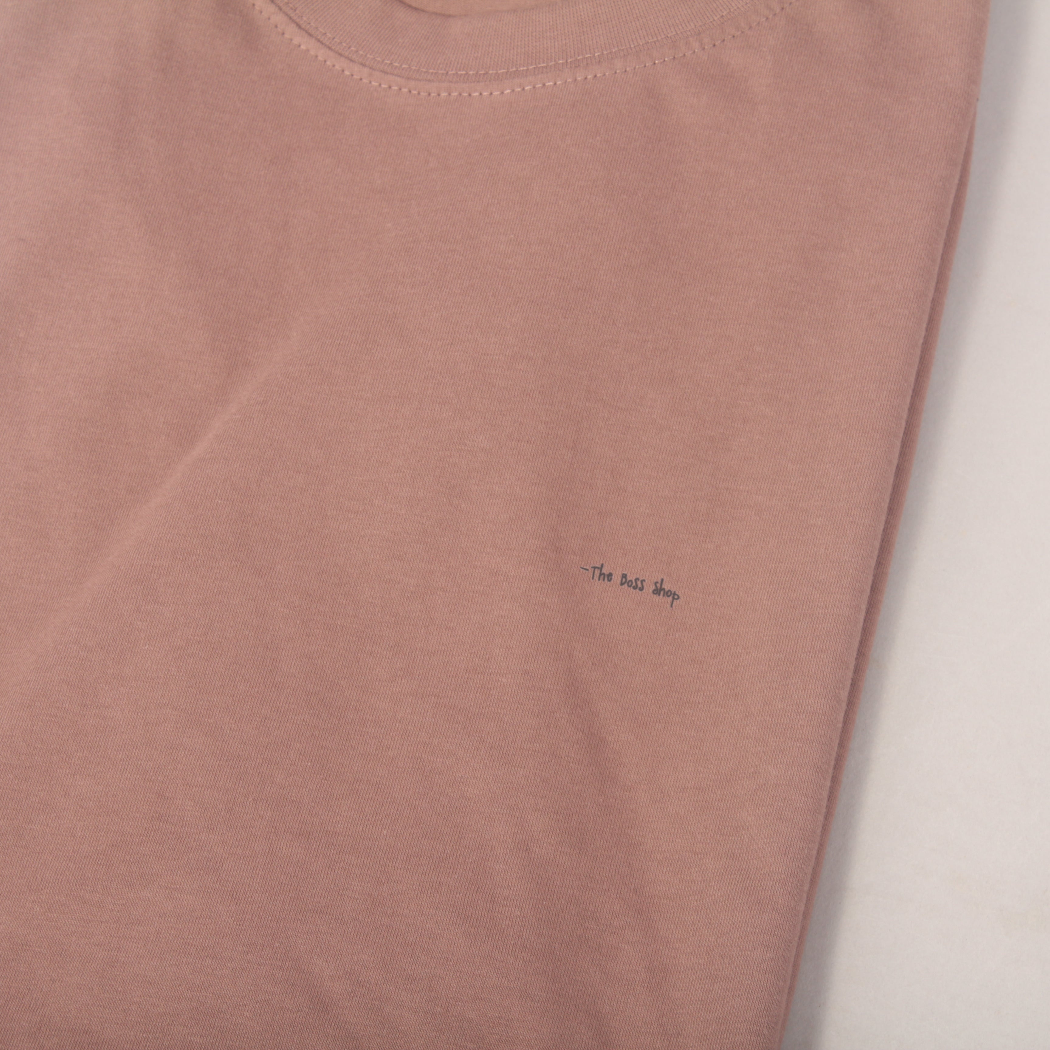 The Boss 16 Years Mini Script T-shirt - Brown