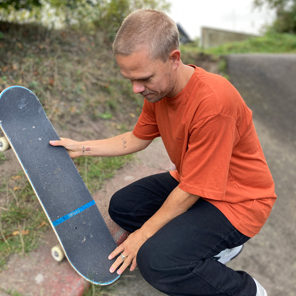 The Boss 16 Years Mini Script T-shirt - Amber