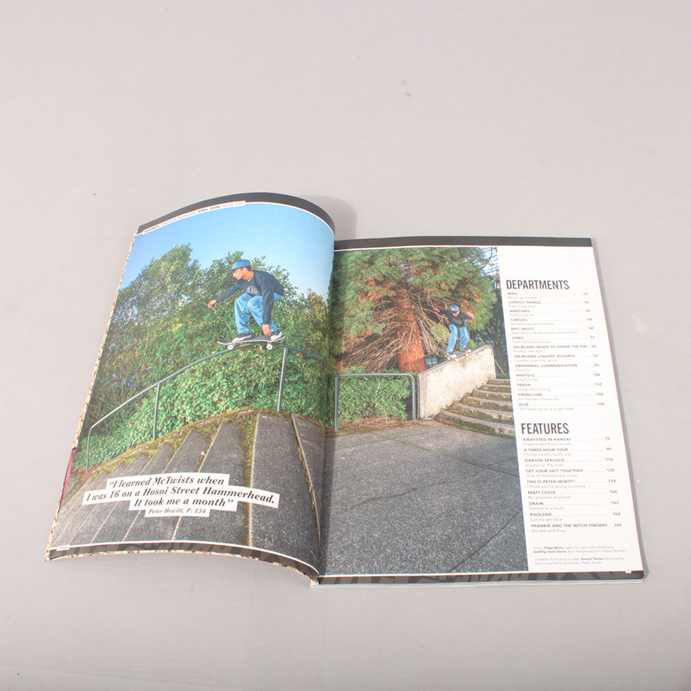 Thrasher Magazine Issue April 2024