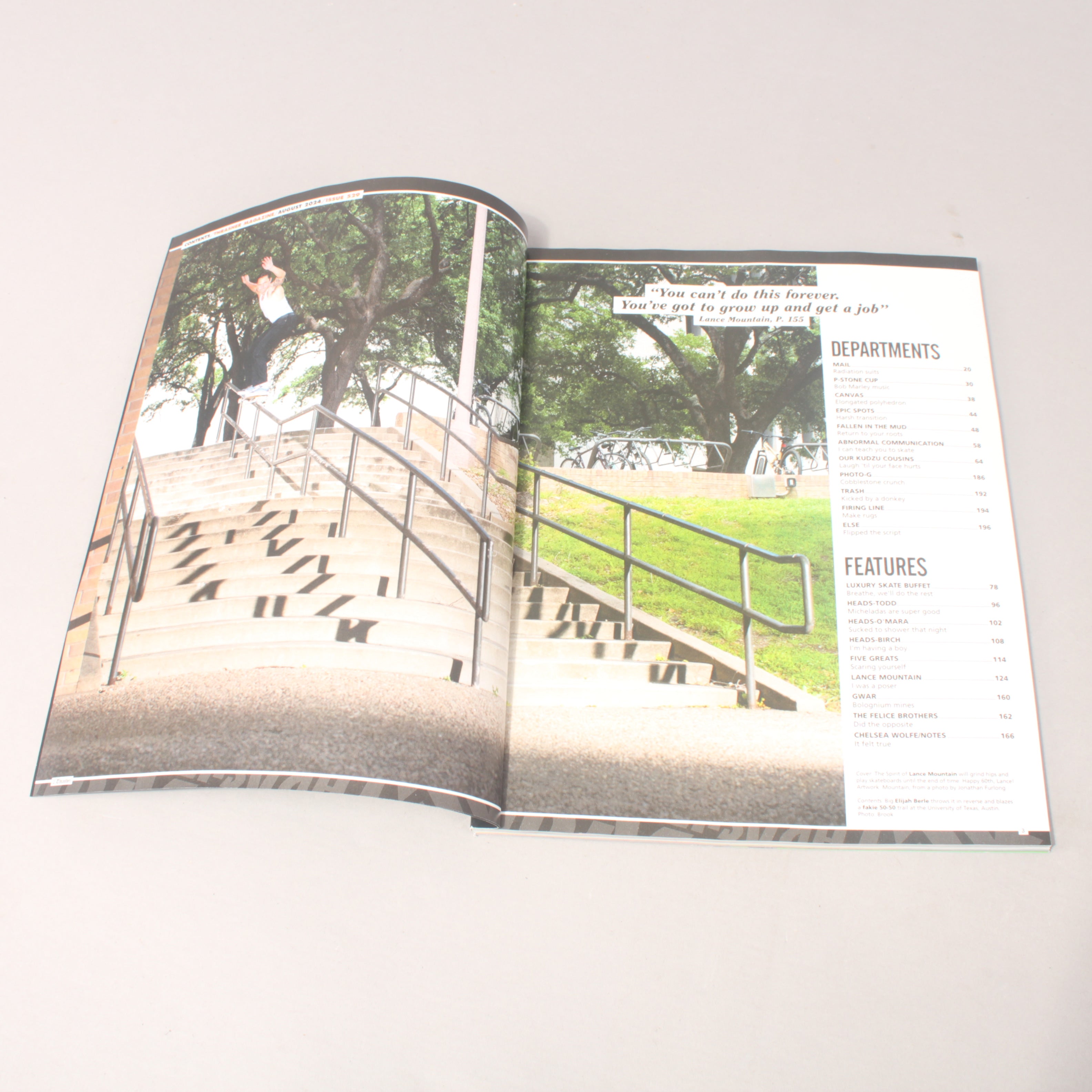 Thrasher Magazine Issue August 2024