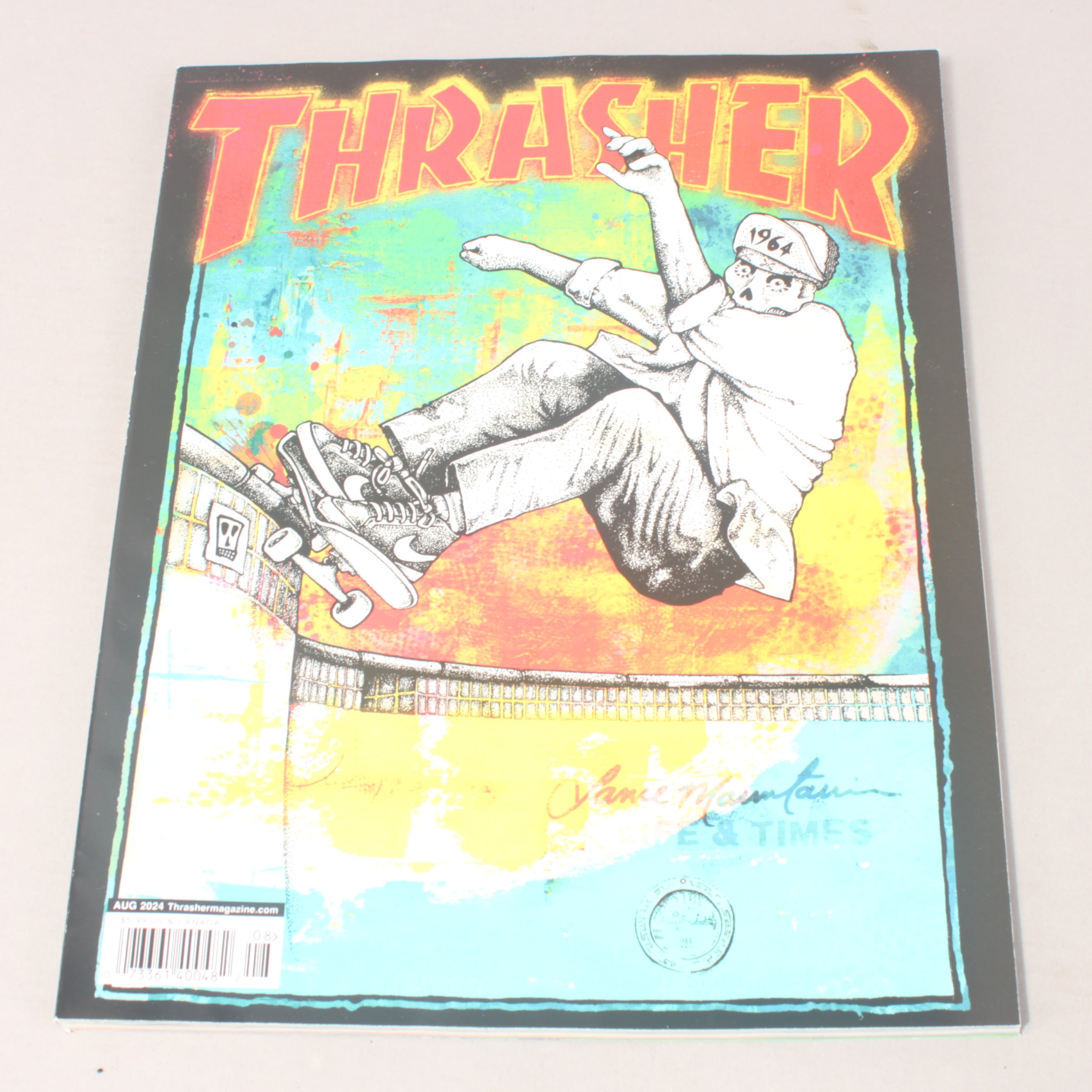 Thrasher Magazine Issue August 2024