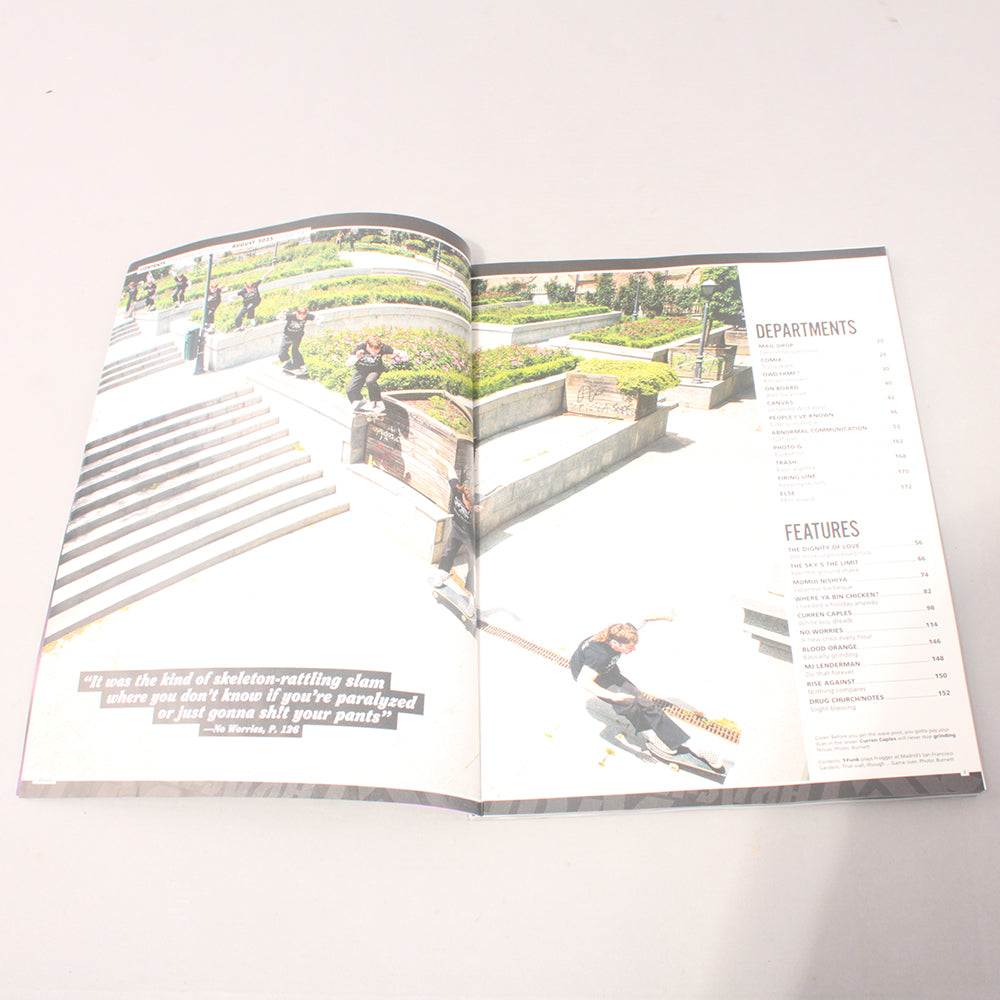 Thrasher Magazine Issue August 2025