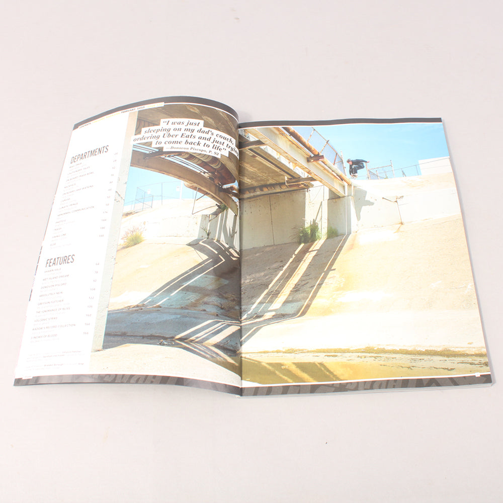 Thrasher Magazine Issue February 2025