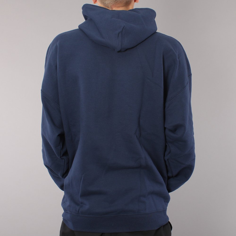 Thrasher Flame Logo Hood - Navy