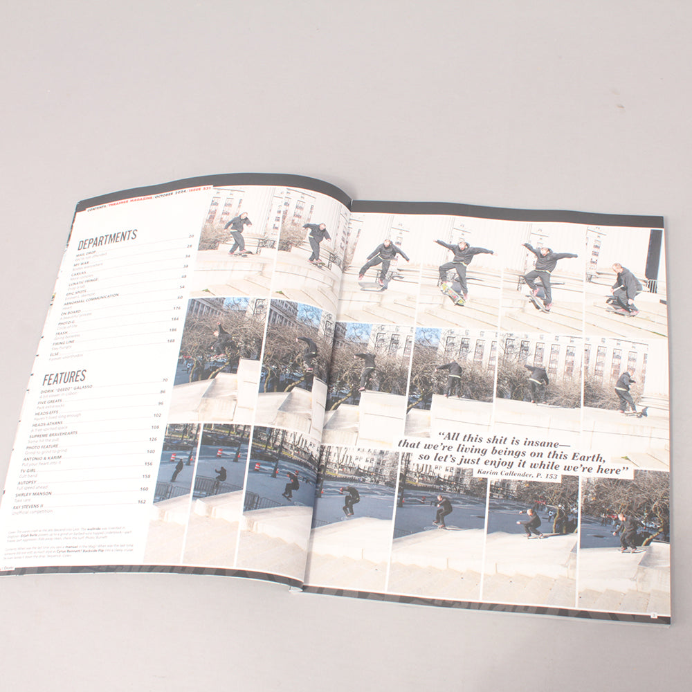 Thrasher Magazine Issue October 2024