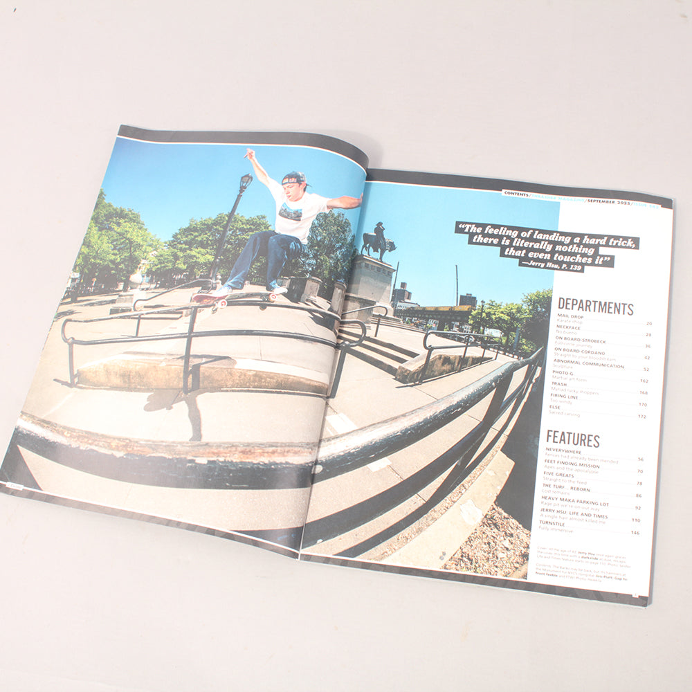 Thrasher Magazine Issue September 2025