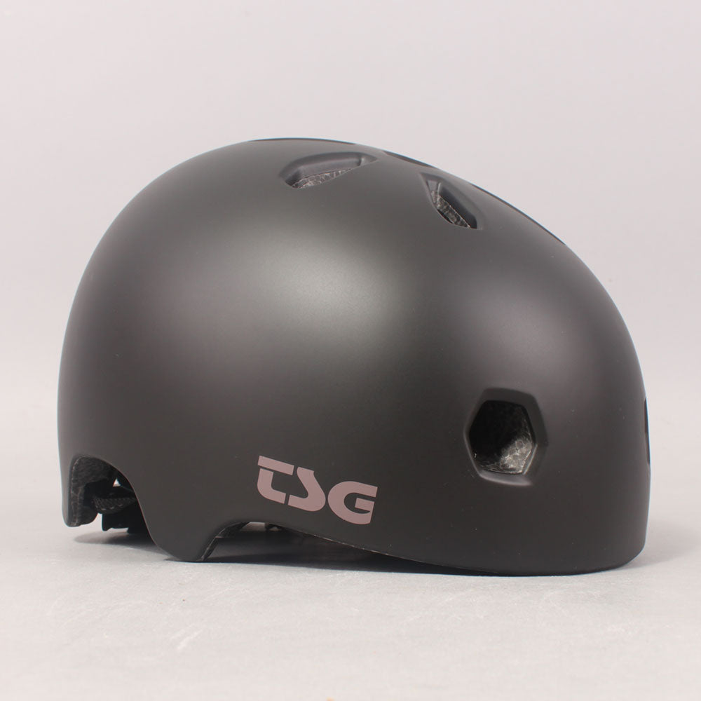 TSG Meta Helmet - Satin Black