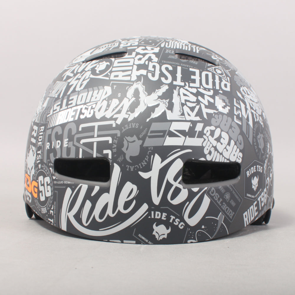 TSG Evolution Skate Helmet - Stickerbomb