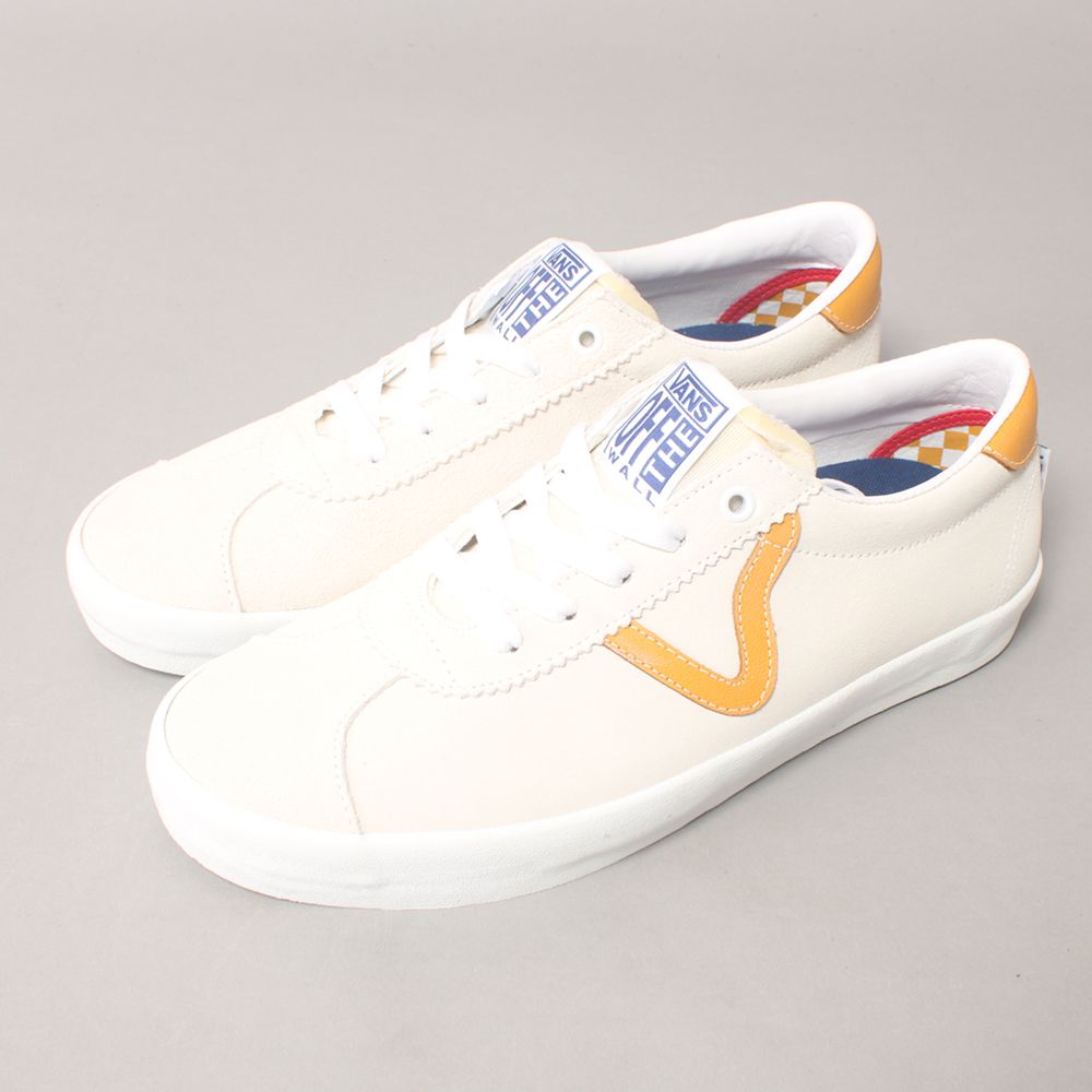 Vans Skate Sport - Athletic White/Gold