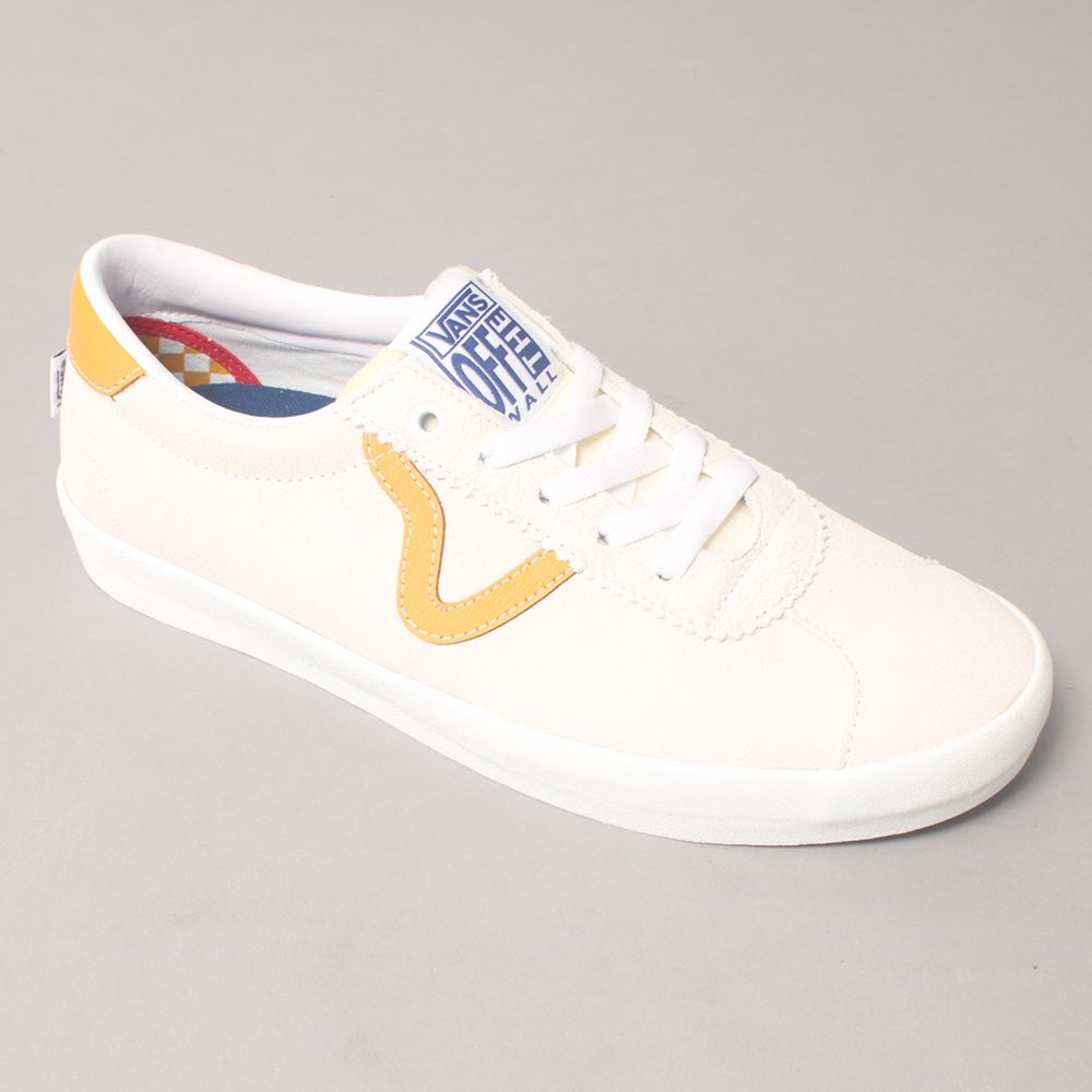 Vans Skate Sport - Athletic White/Gold