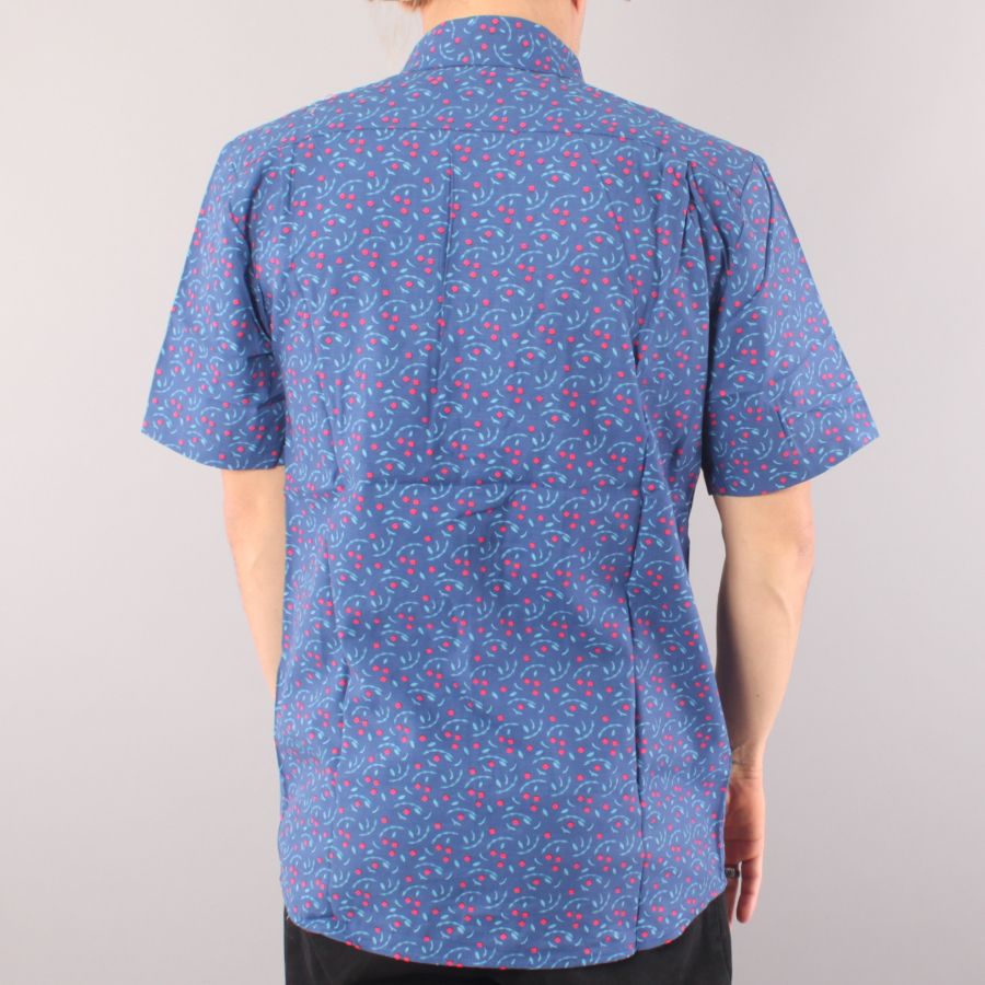 Volcom Rickshaw Woven SS - Blue Print