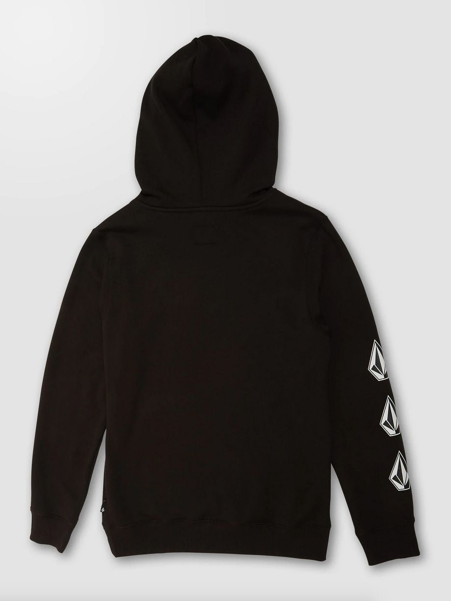 Volcom Iconic Stone Youth Hoodie - Black