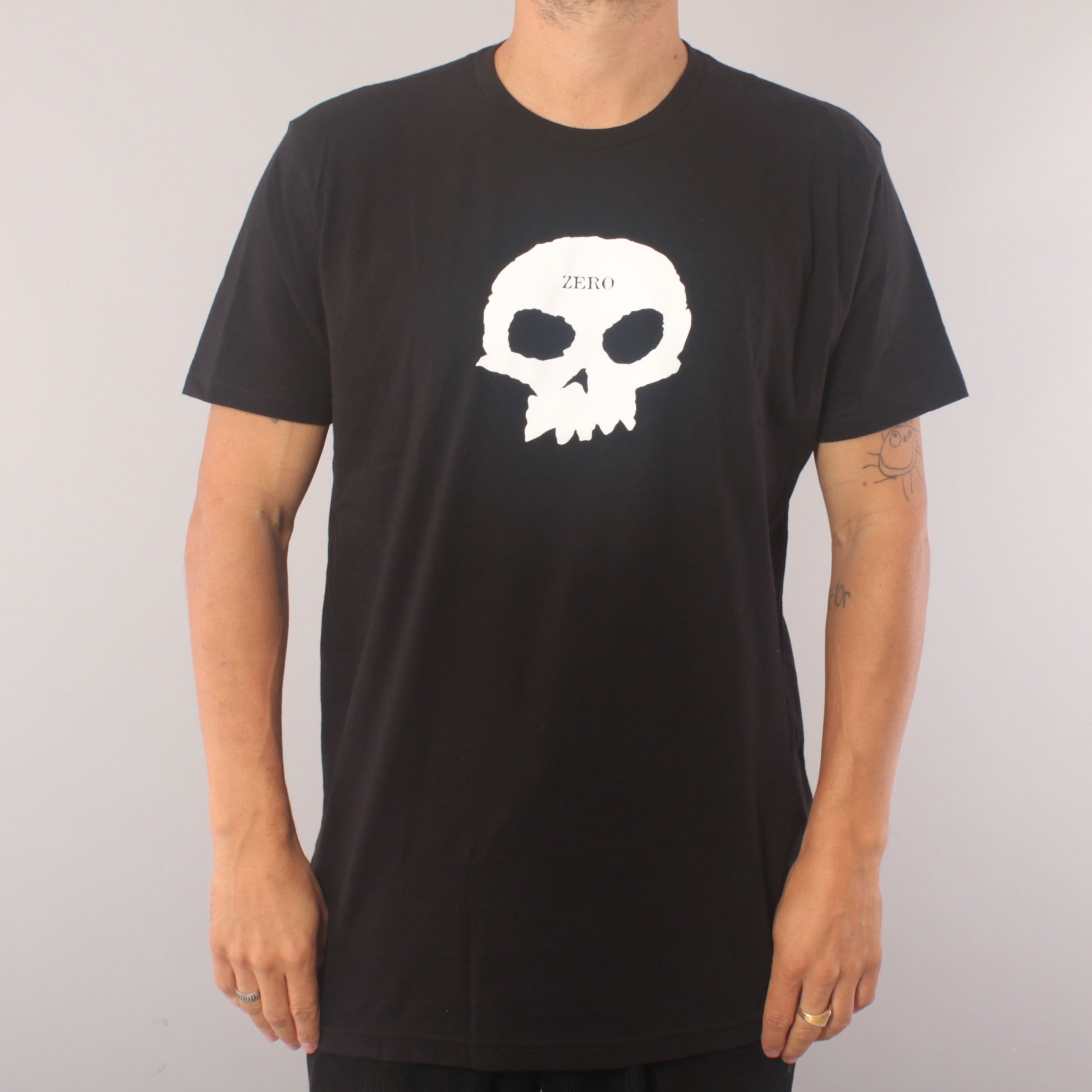 Zero Single Skull T-shirt - Black