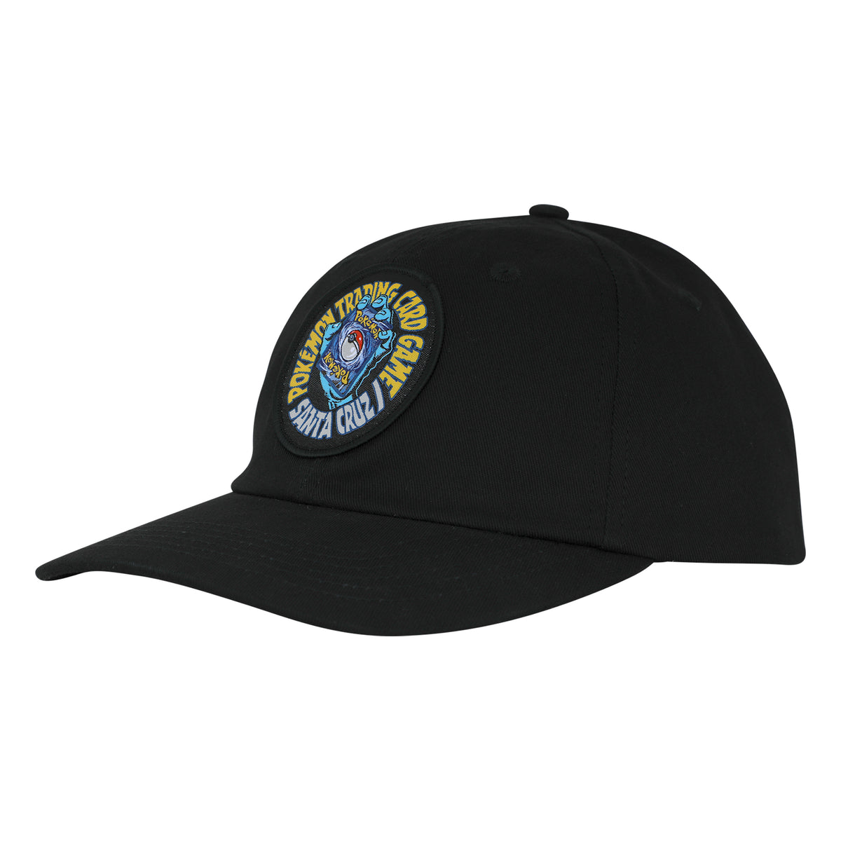 Santa Cruz x Pokémon TCG Hand Snapback Cap - Black