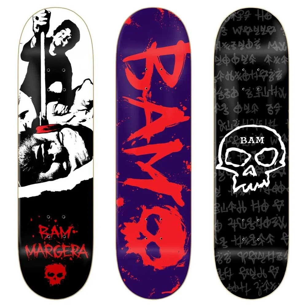 Zero x BAM Margera Purple Blood Skateboard Deck