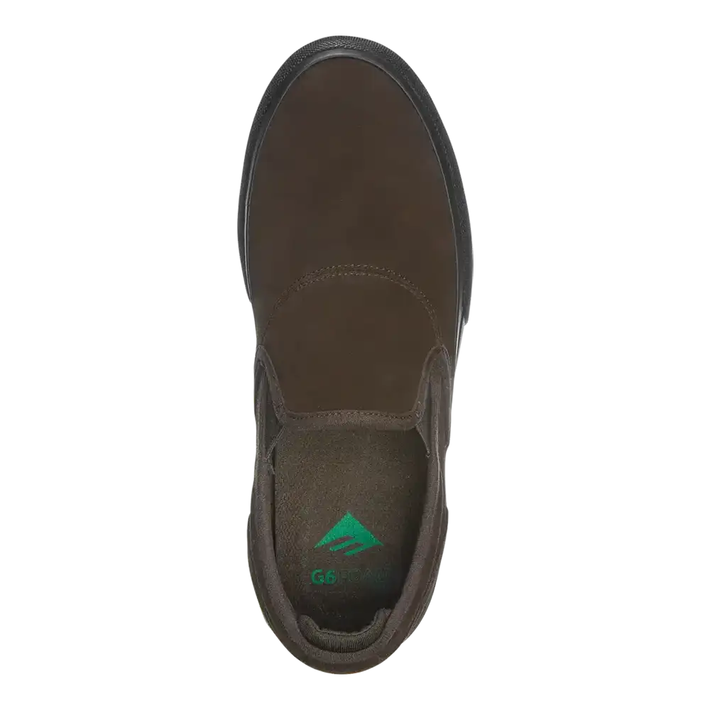 Emerica Wino G6 Slip On - Brown / Black