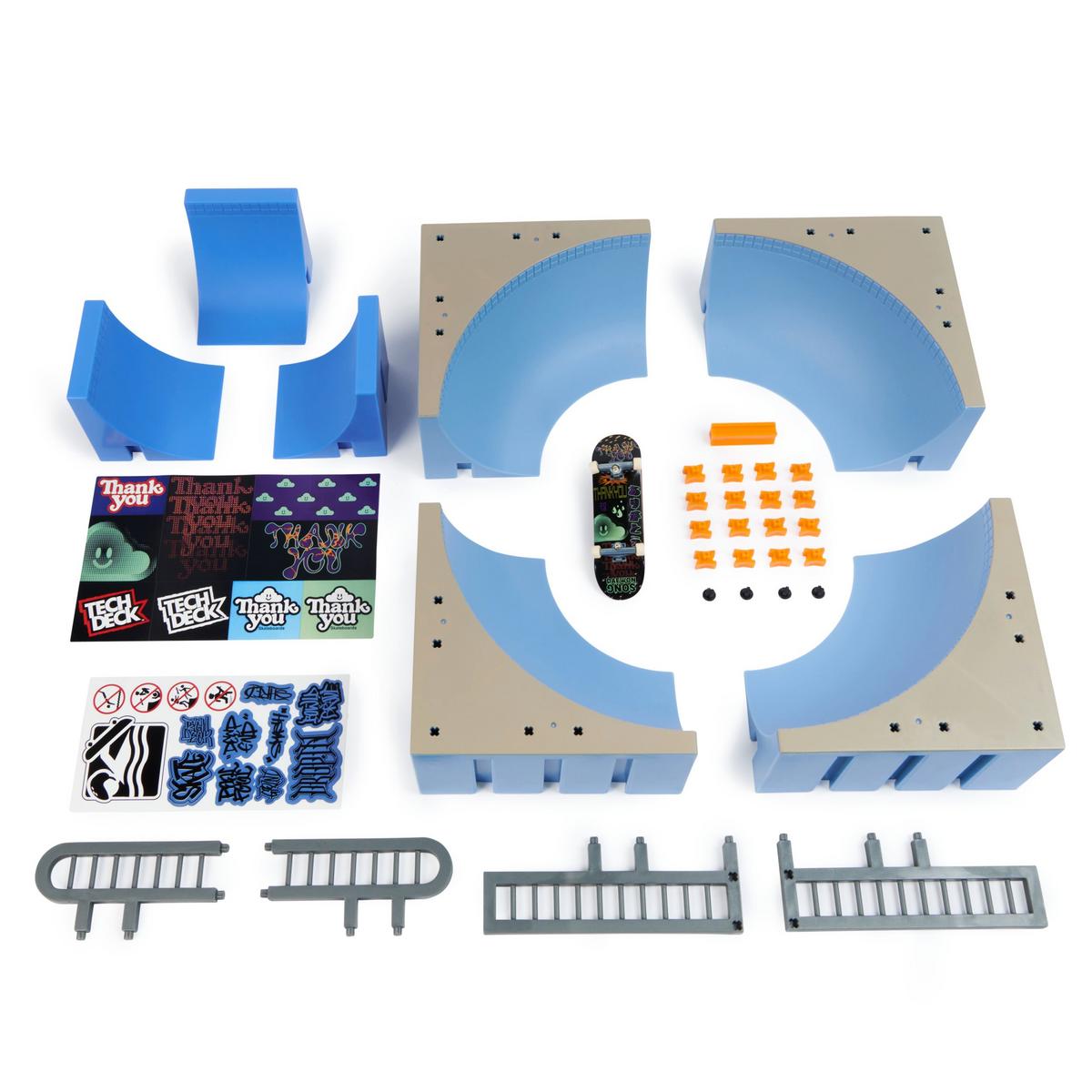 Tech Deck X-Connect Competition Mega Bowl Park Fingerboard Set