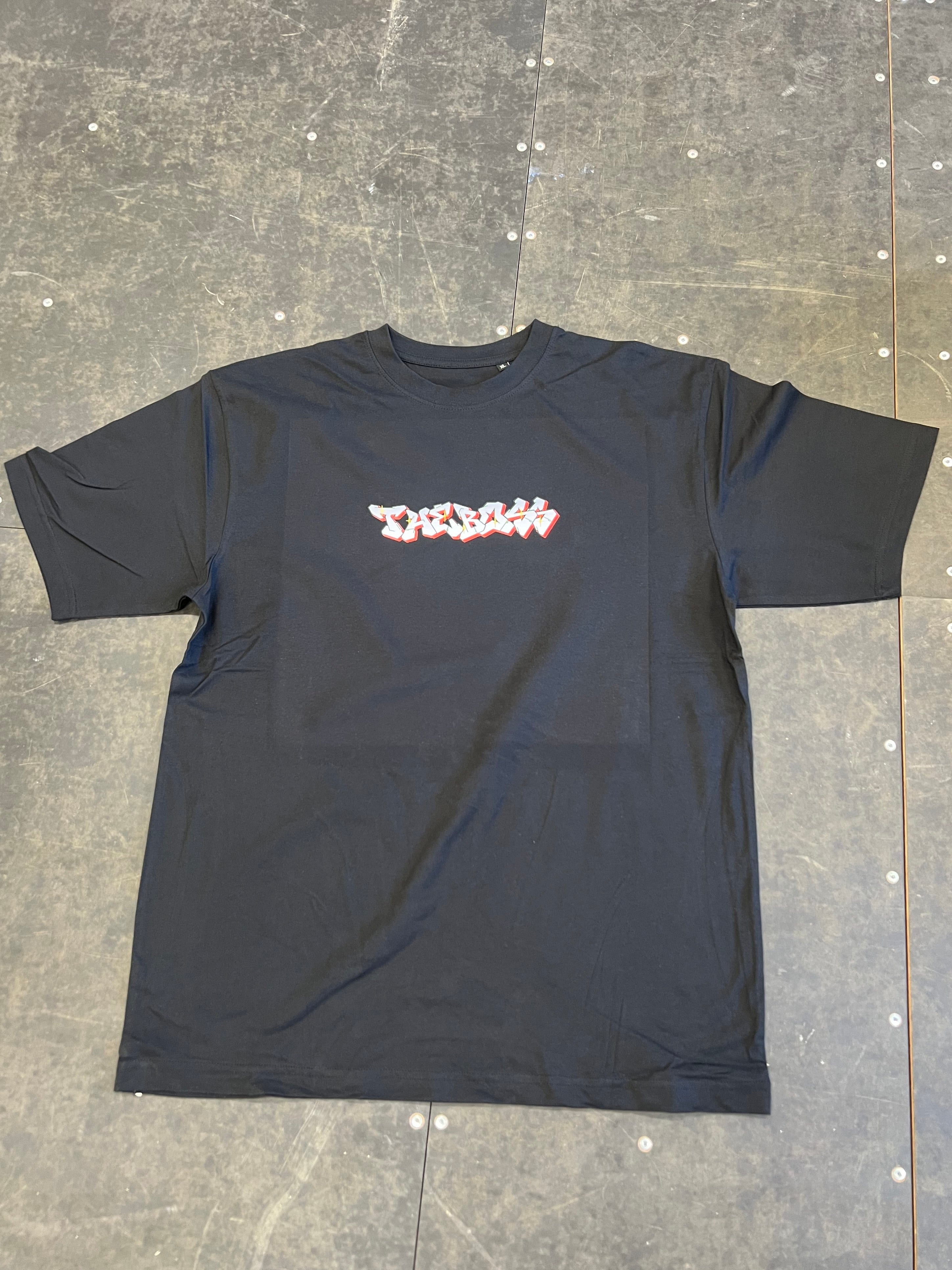 The Boss x Nicklas Beniam Letters T-shirt - Black