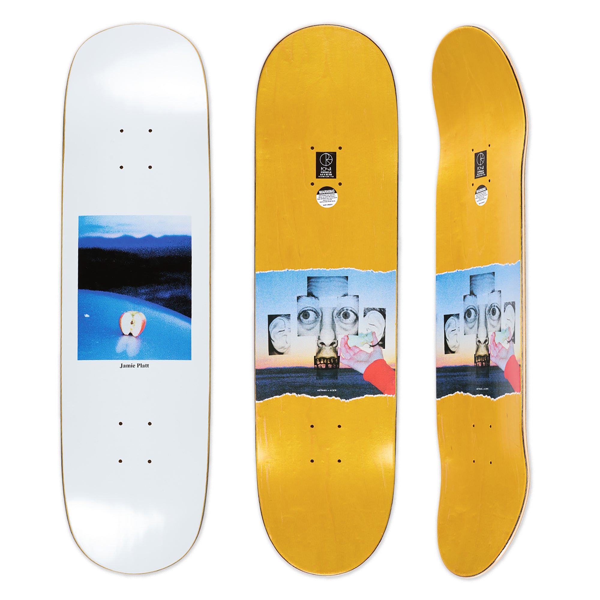 Polar Jamie Platt Apple Skateboard Deck