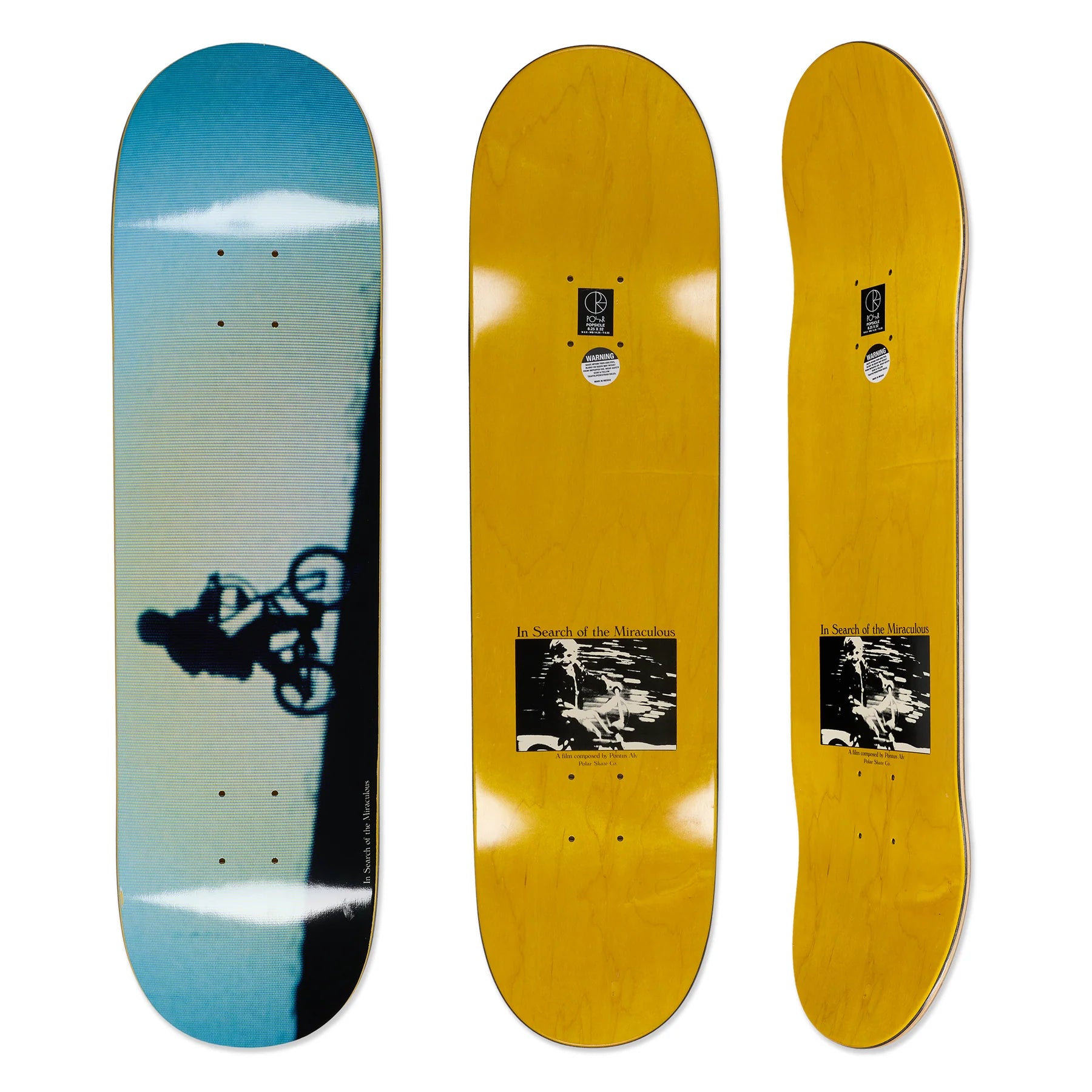 Polar Skate Co BMX Dreams Skateboard Deck - 8,25"