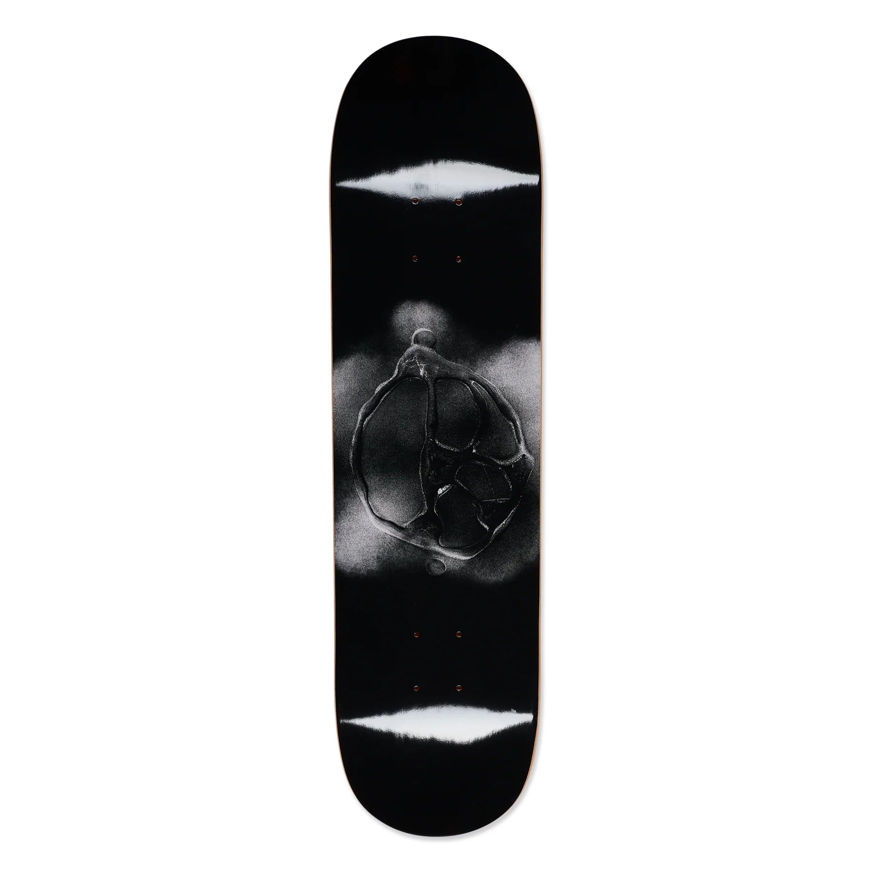Polar Team Stroke Logo Black Skateboard Deck