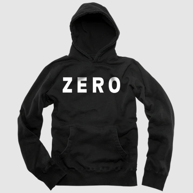 Zero Army Logo Hoodie - Black