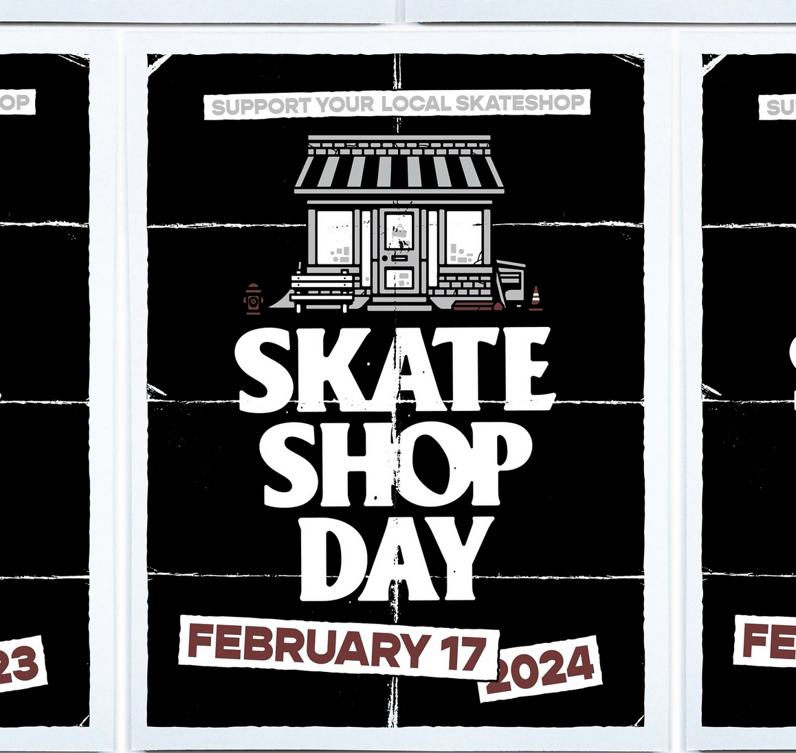és x Skateshop Day Two Nine - White/Red