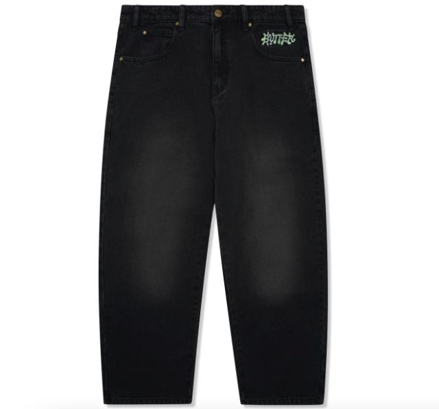 Butter Goods Ink Denim Jeans - Worn Black
