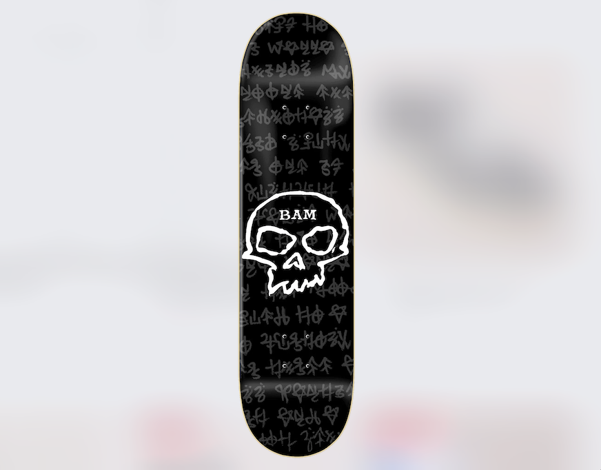 Zero x BAM Margera Strigoi Skull Skateboard Deck