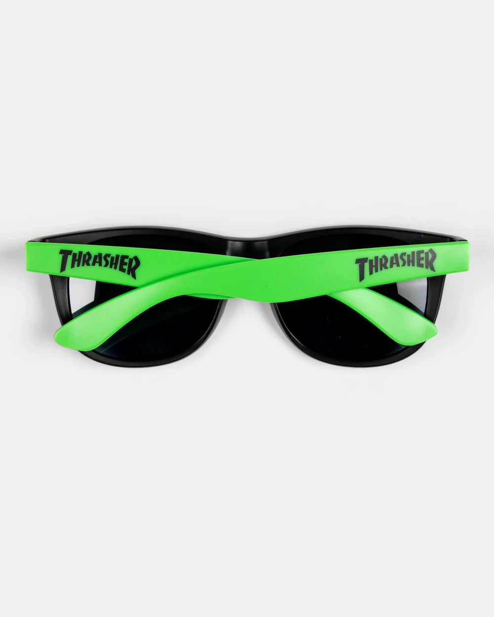 Thrasher Mag Logo Sunglasses - Black/Green
