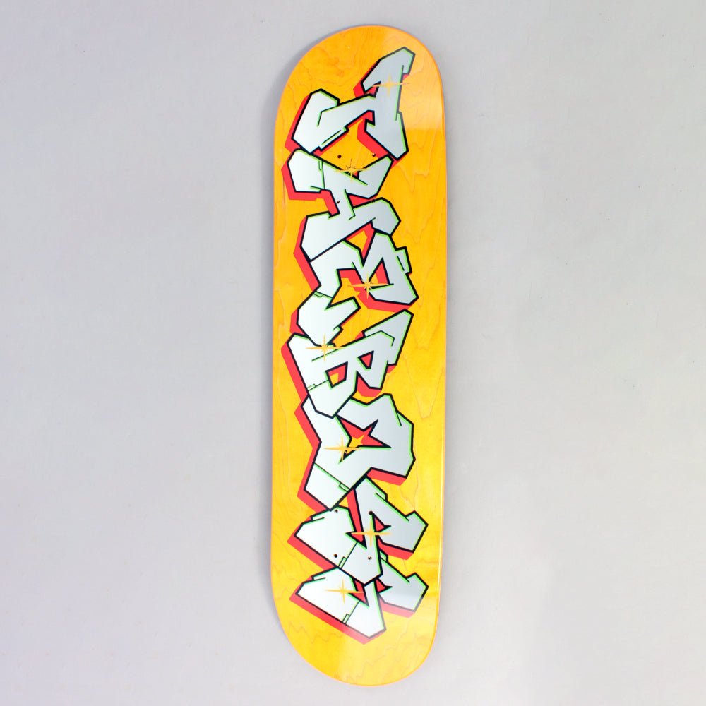 The Boss Letters Logo Twin Tail Skateboard Deck
