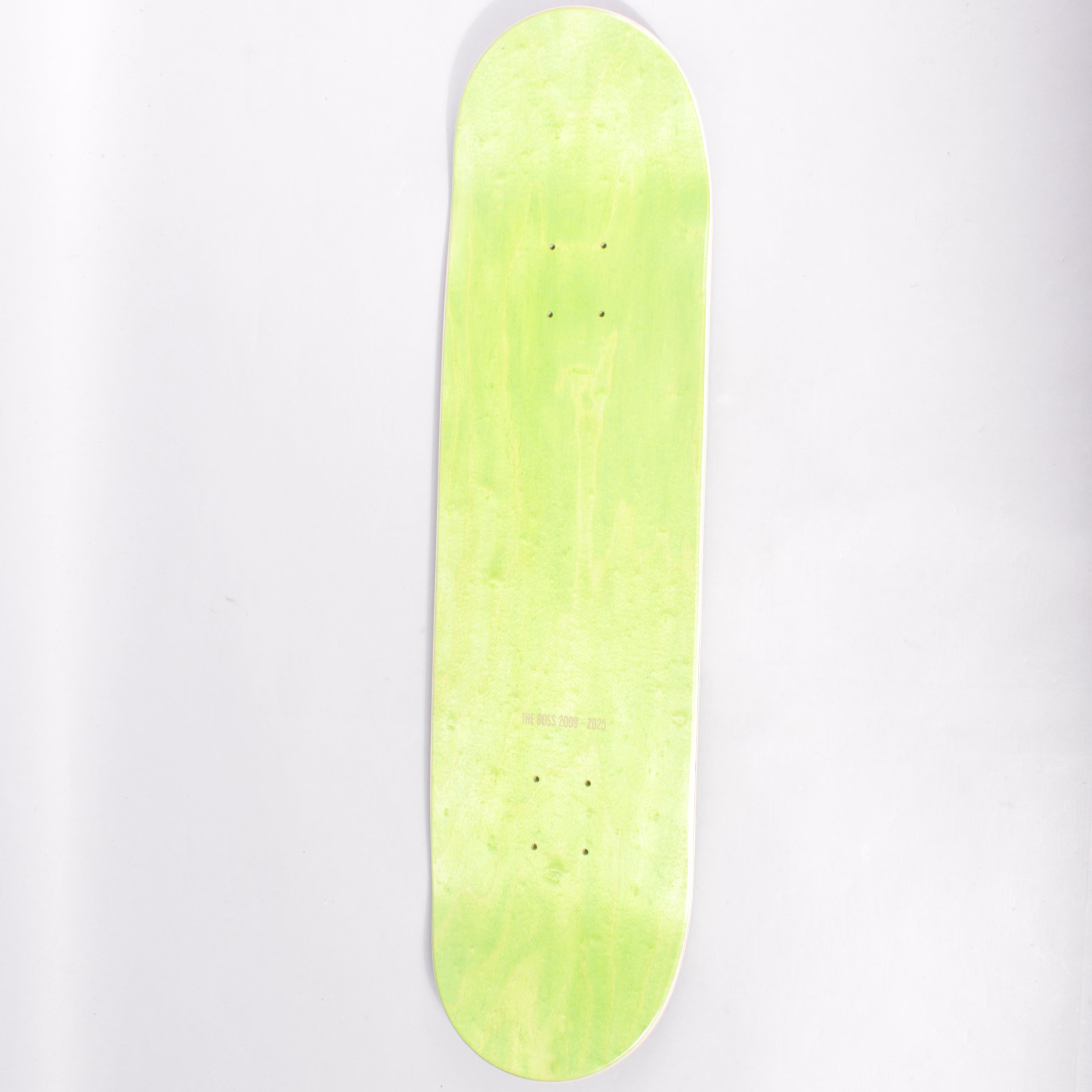 The Boss OG Logo Reissue 2009 Twin Tail Skateboard Deck