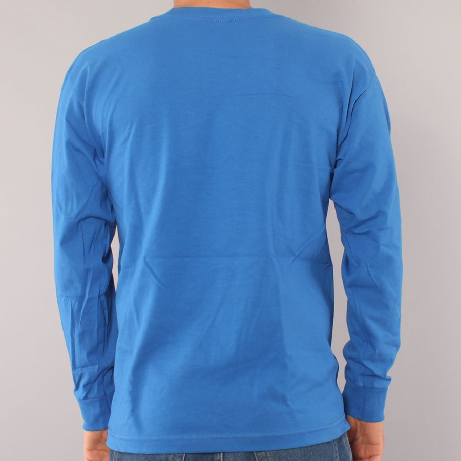 Anti Hero Eagle Youth LS T-shirt - Royal Blue