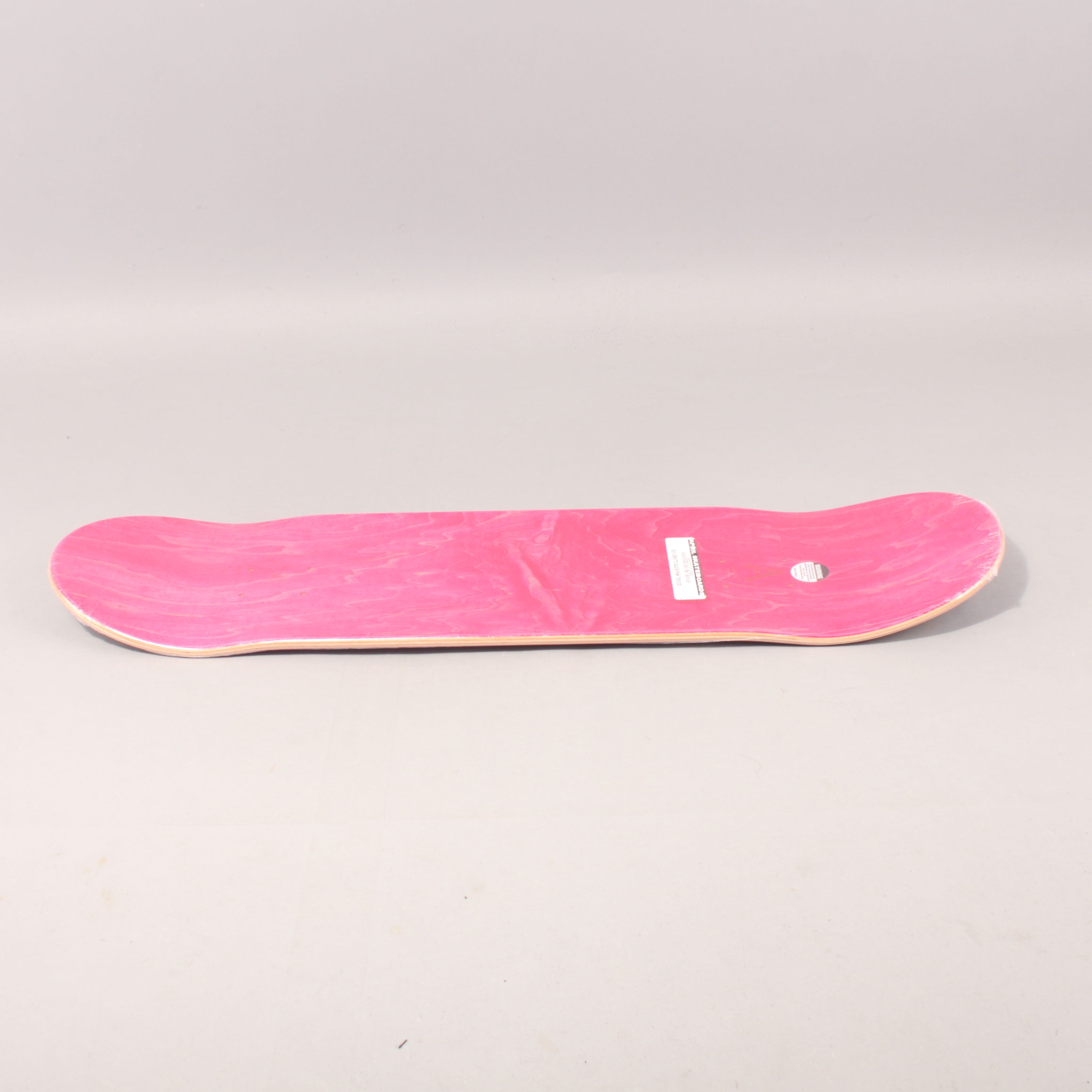 April Skateboards Team OG Logo Red Skateboard Deck