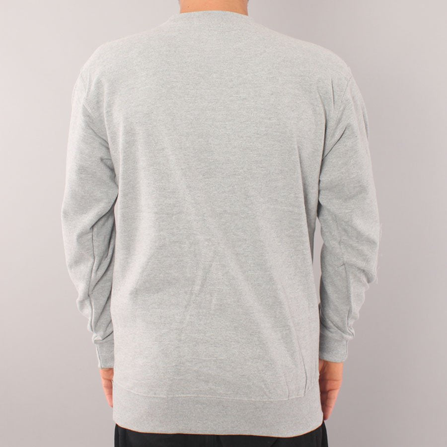 The Boss No Logo Crewneck Sweater - Ash