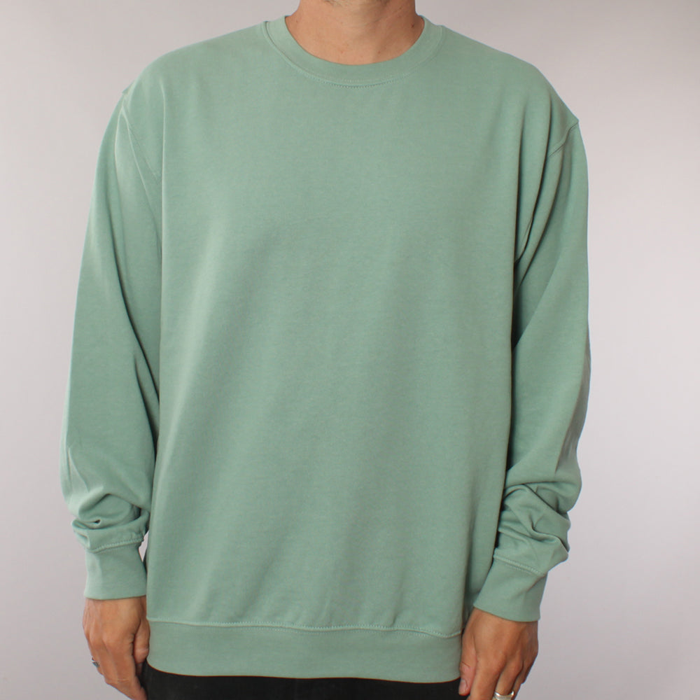 The Boss No Logo Crewneck Sweater - Fern