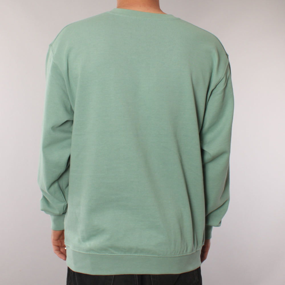 The Boss No Logo Crewneck Sweater - Fern