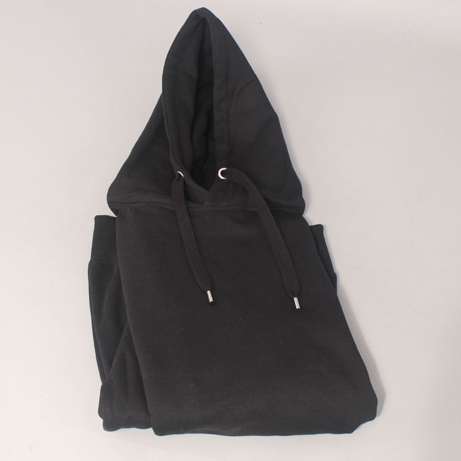 The Boss No Logo Hood - Black