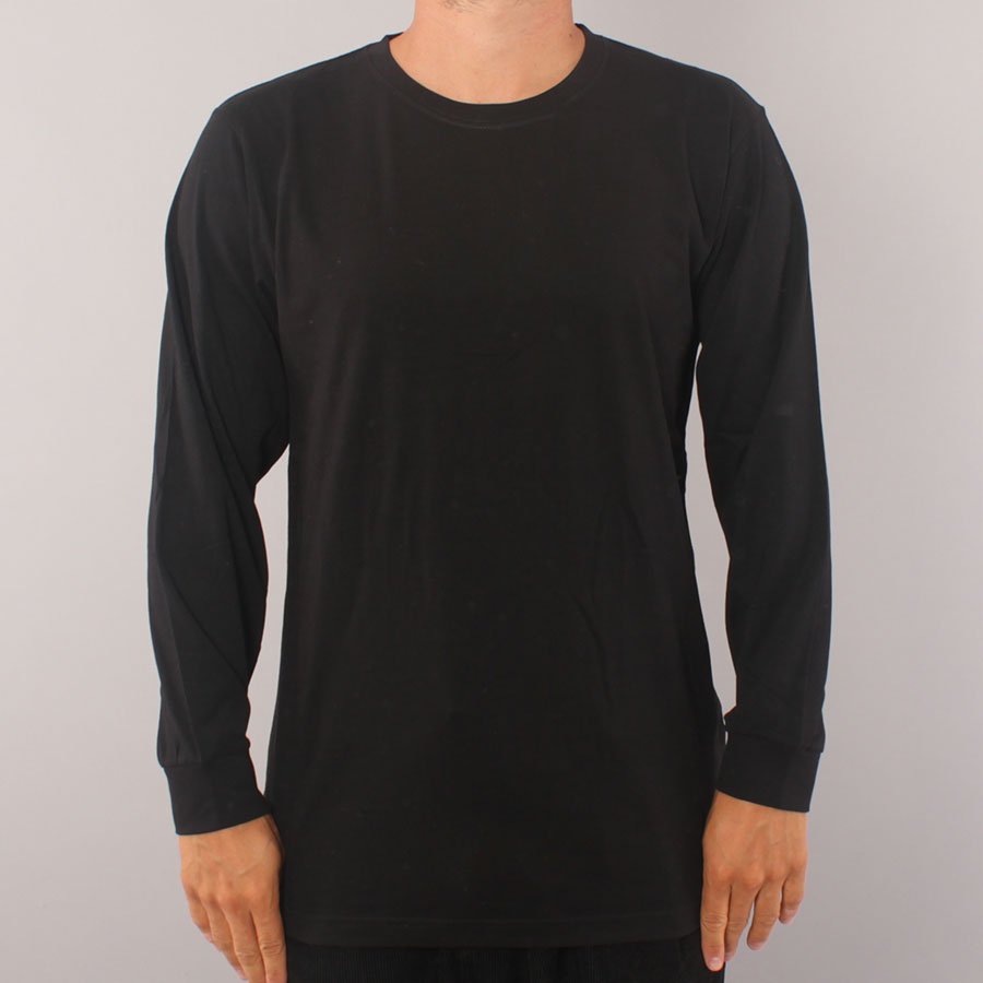 The Boss No Logo LS T-shirt - Black