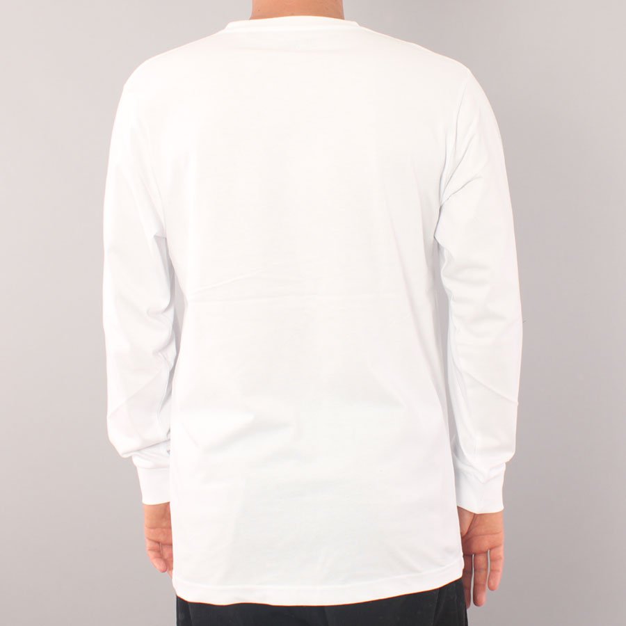 The Boss No Logo LS T-shirt - White