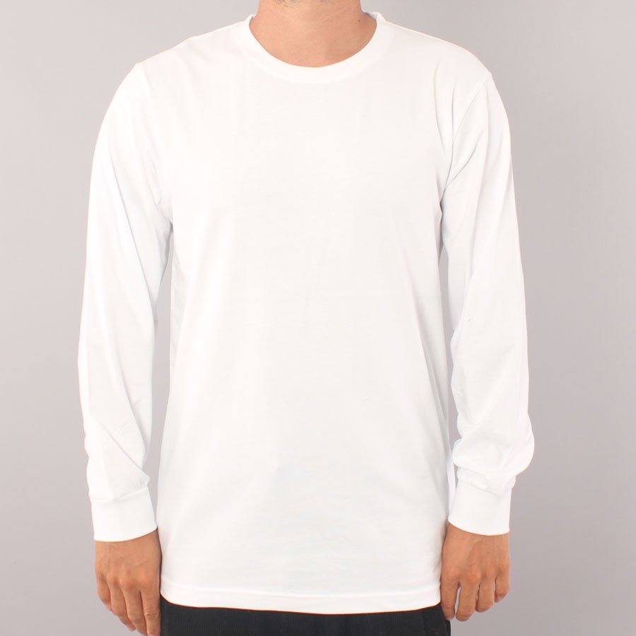 The Boss No Logo LS T-shirt - White
