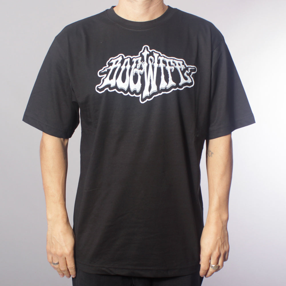 Bogwife Logo Band T-shirt - Black