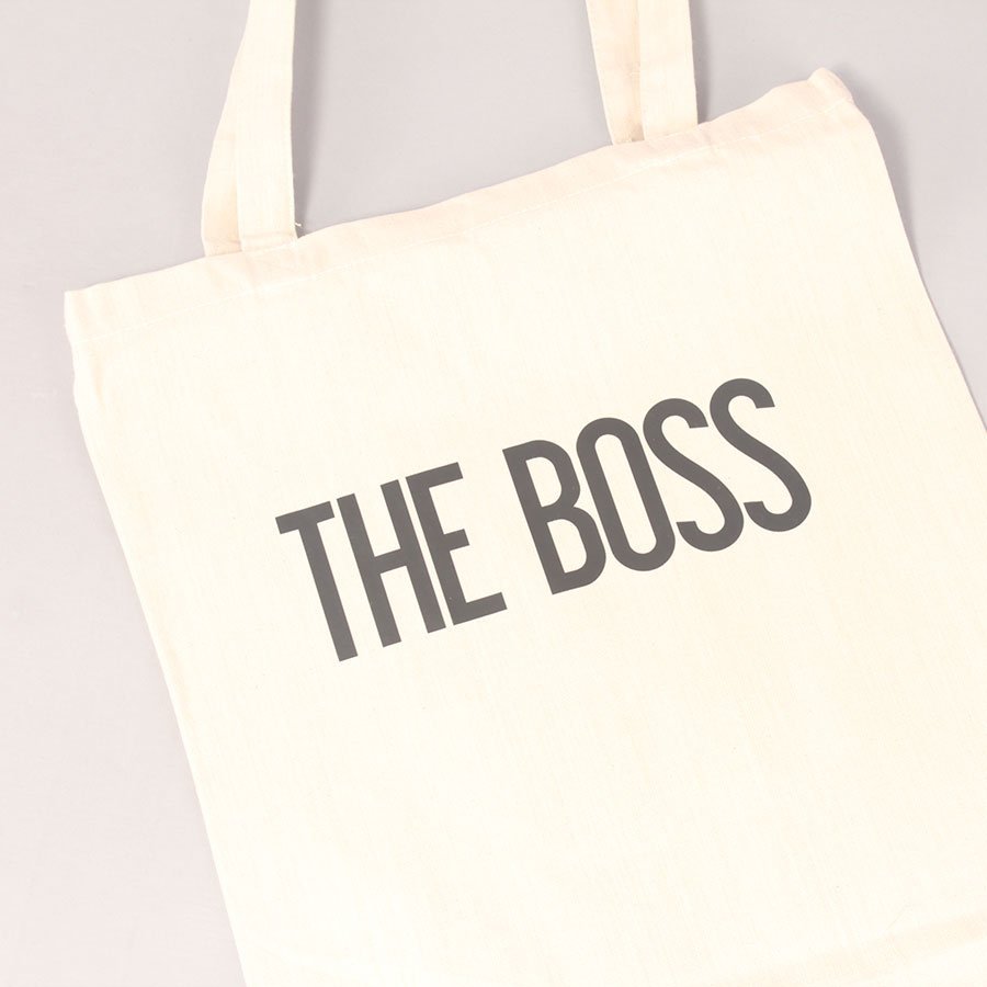 The Boss Logo Totebag - Nature