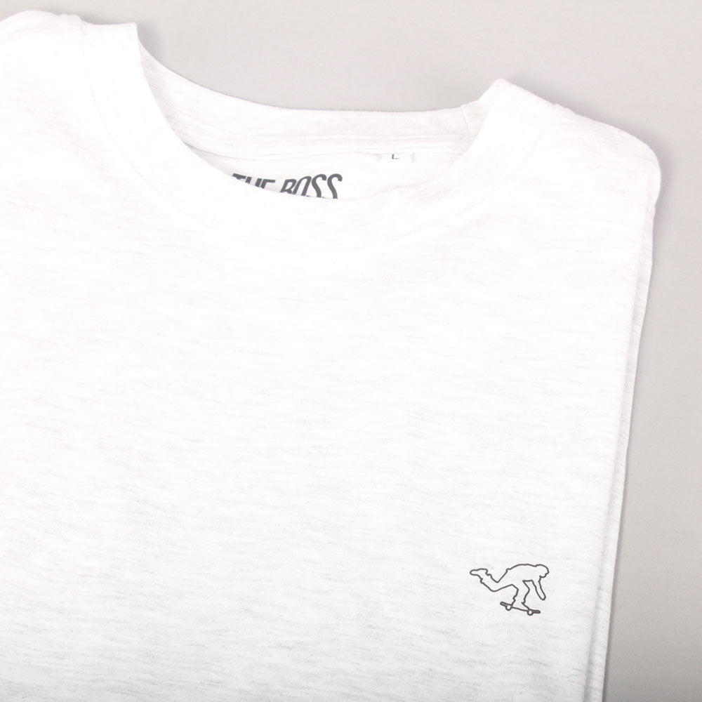The Boss Push T-shirt - Ash Grey