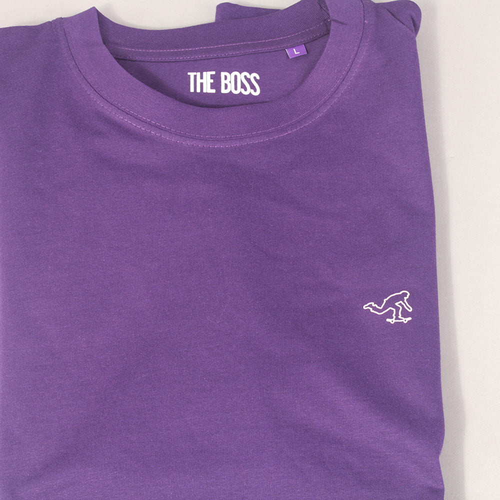 The Boss Push T-shirt - Purple