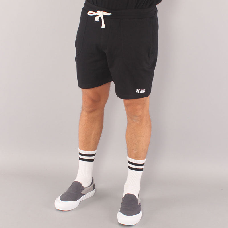 The Boss Mini Logo Sweatshorts - Black