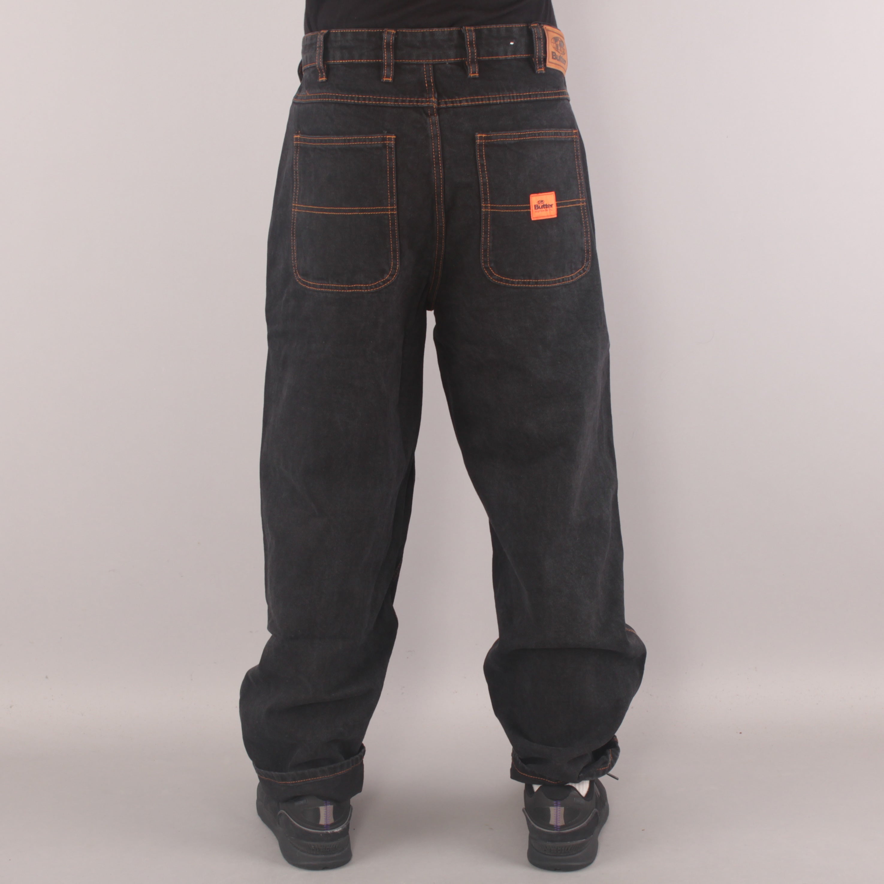 Butter Goods Santosuosso Denim Pants - Washed Black