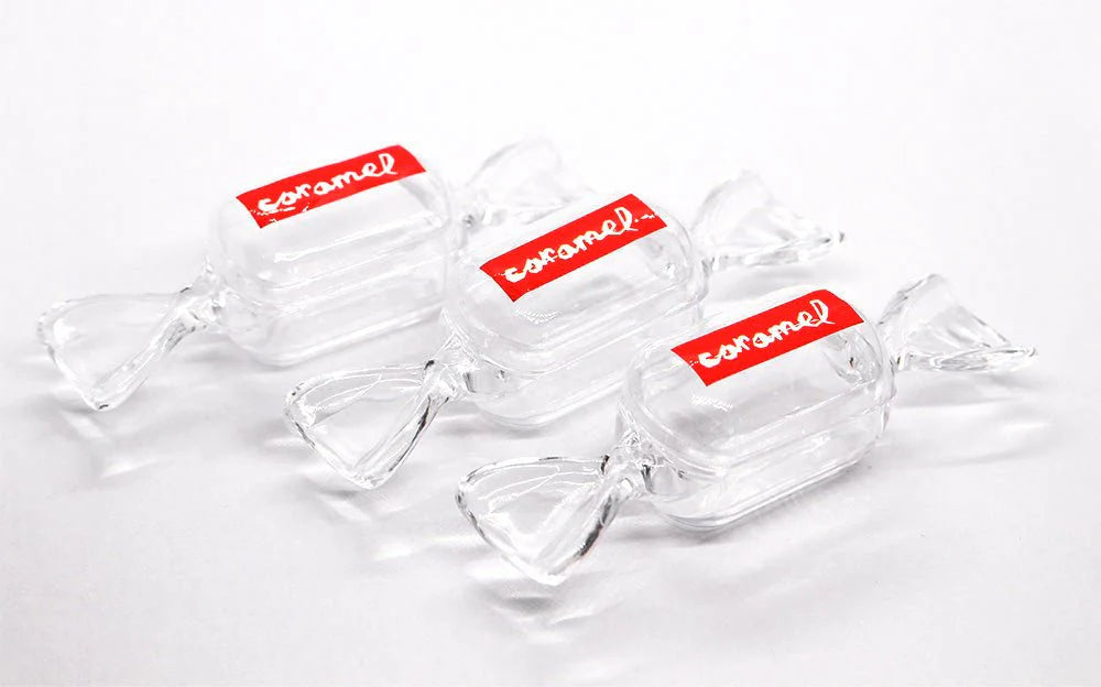 Caramel Premium Urethane Fingerboard Wheels - White