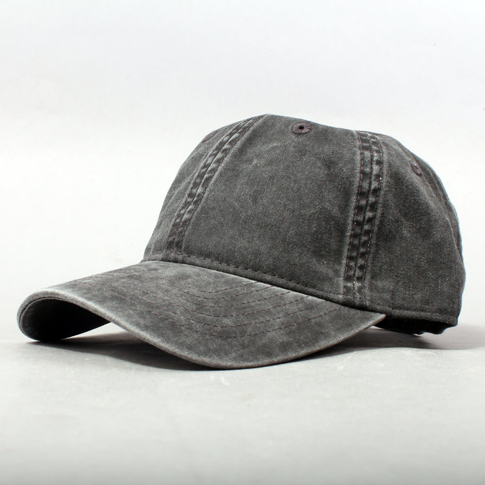 Blank Dad Cap - Black Denim