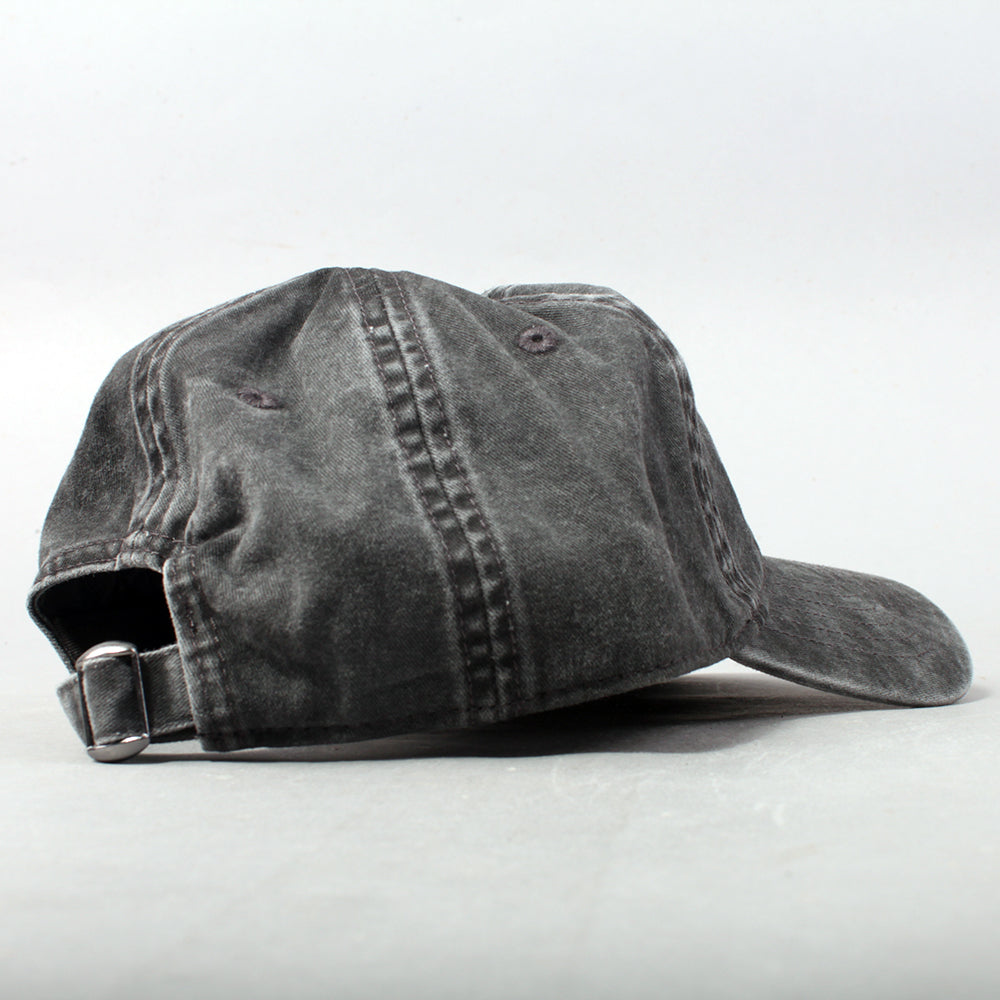 Blank Dad Cap - Black Denim